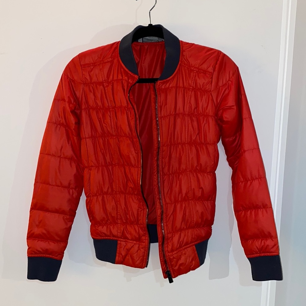 Athleta running jacket goose down XXS